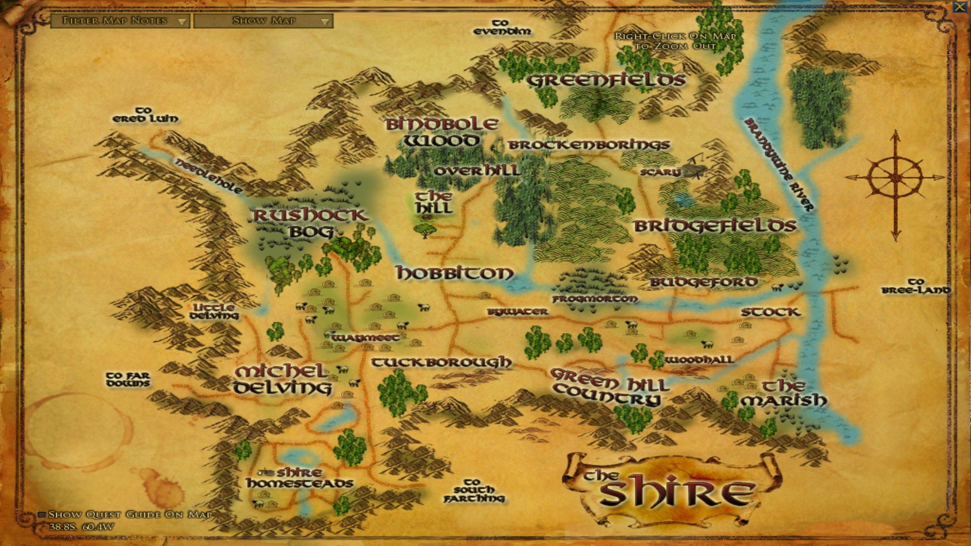 Image: Map of the Shire